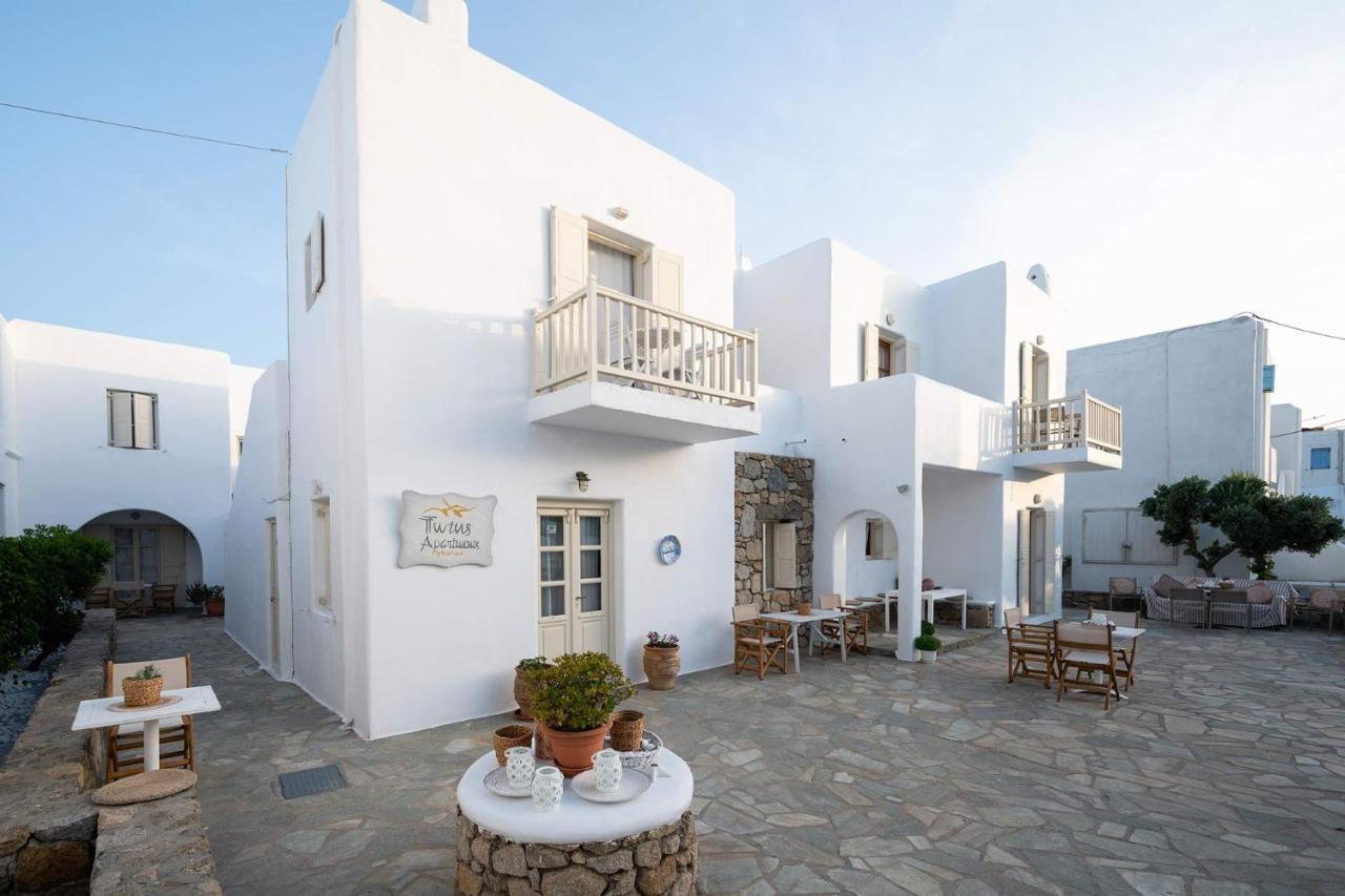 Twins Apartments By Mina Ornos (Mykonos) Exterior foto