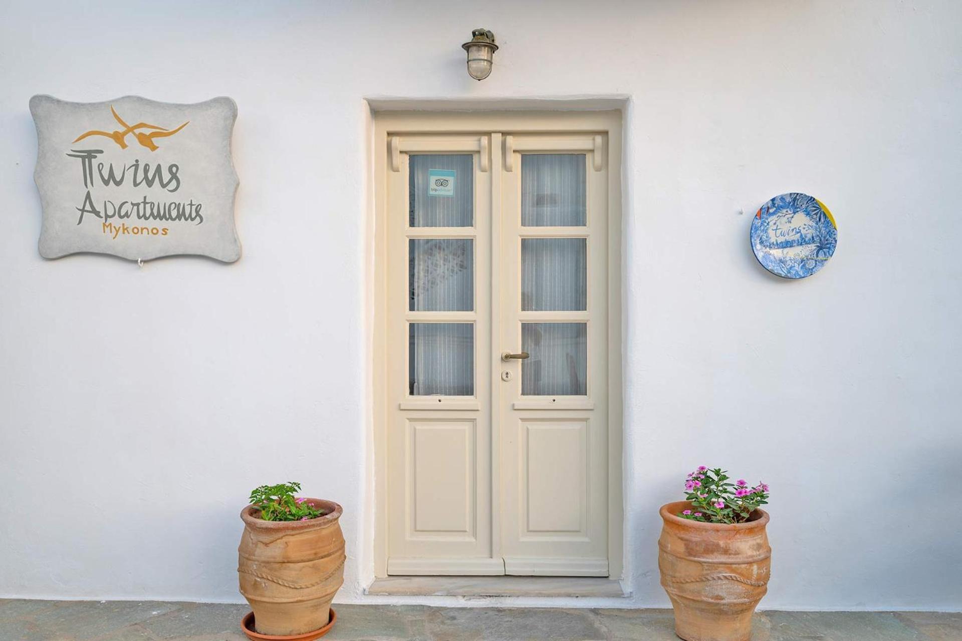 Twins Apartments By Mina Ornos (Mykonos) Exterior foto