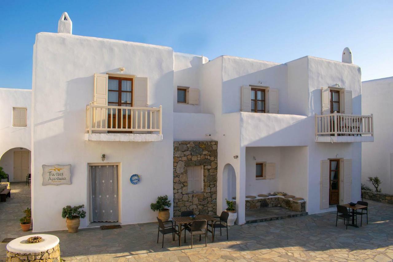 Twins Apartments By Mina Ornos (Mykonos) Exterior foto